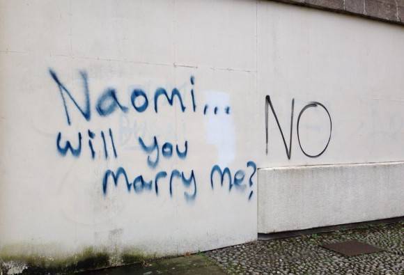 The proposal that made me laugh