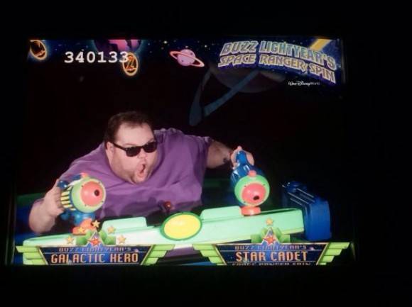 I asked my friend if he was having a good time in Orlando. He sent me this.