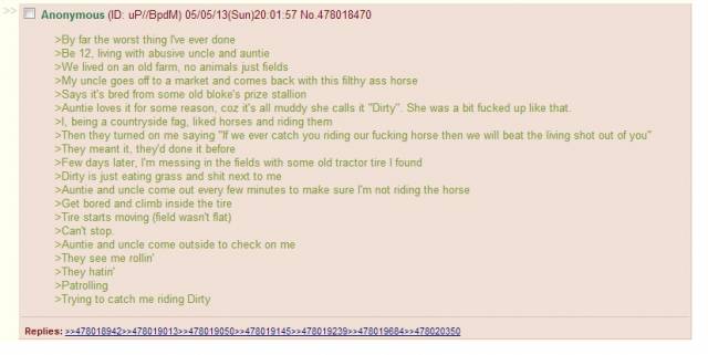 A new horse.