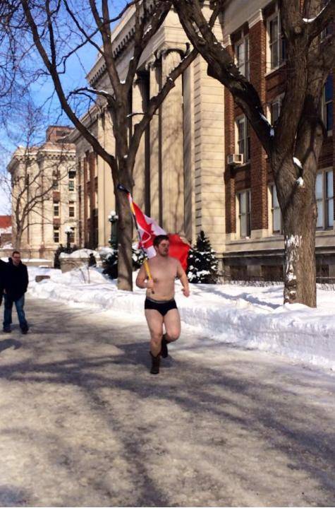 This poor guy bet his roommate America would beat Canada in hockey