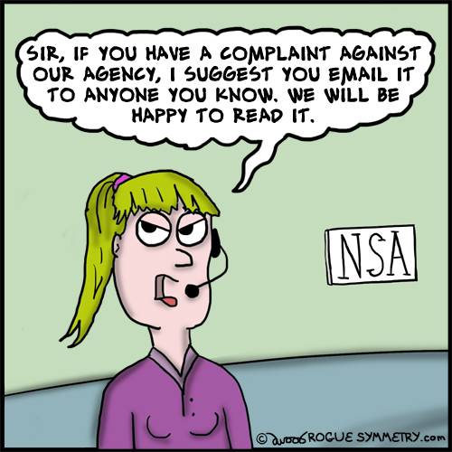 The NSA's contact info.