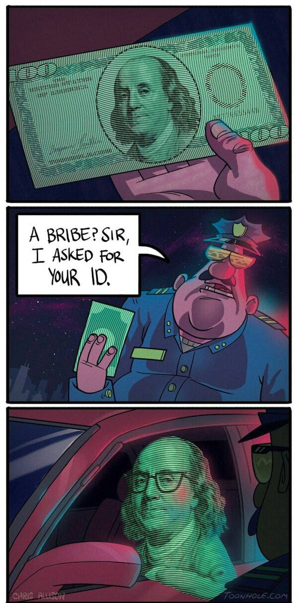 Can I see your ID sir?