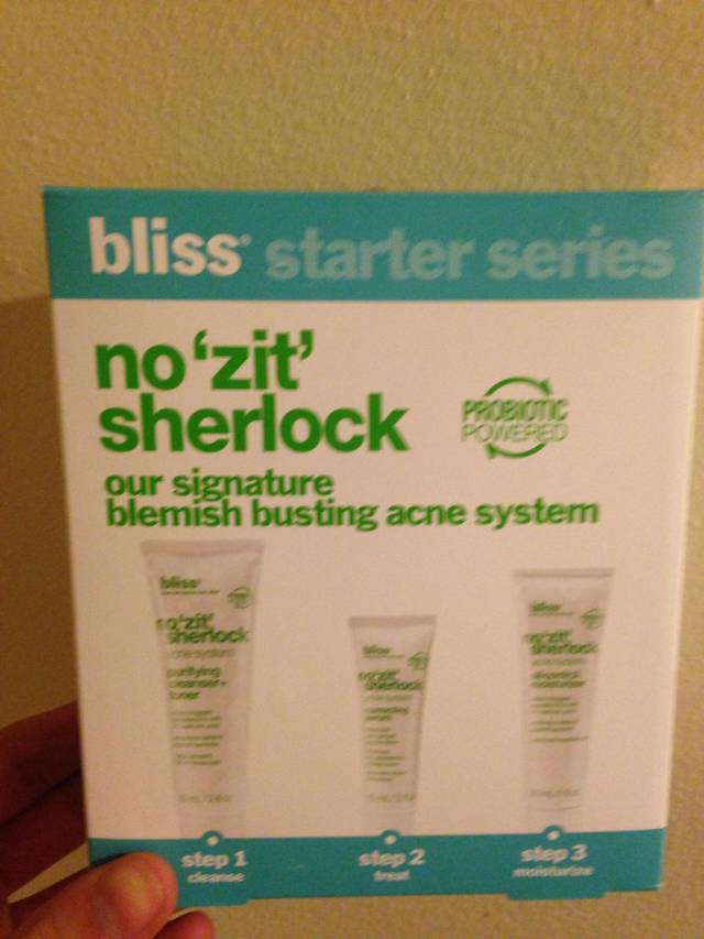 Bye proactive, found myself a new acne medicine that's a bit more punny.
