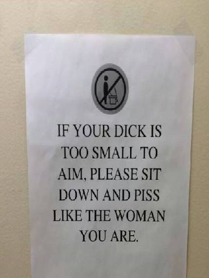 Sign at my university