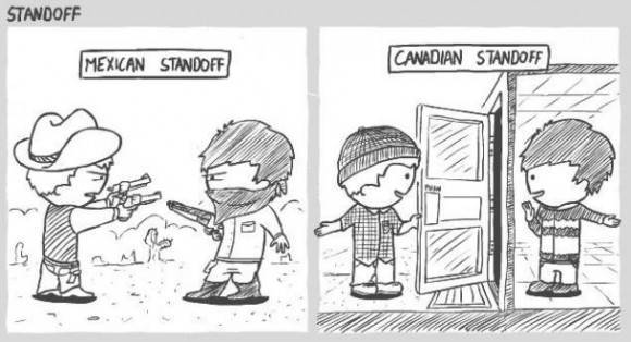 Canadian standoff