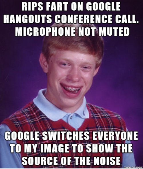 I was mortified