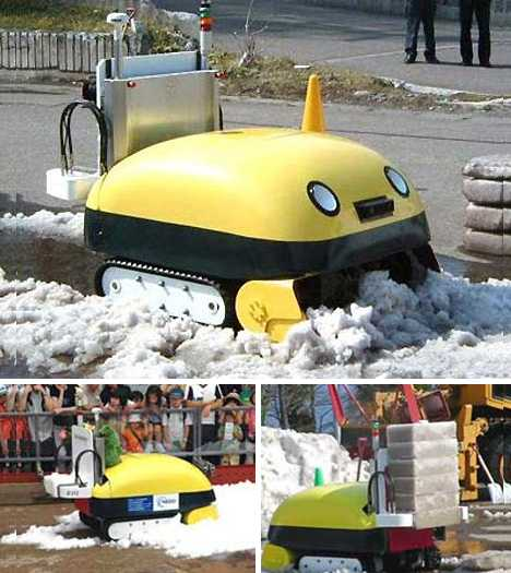 This robot literally sh*ts bricks.