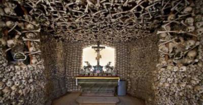 Creepy skull chapel in Poland that has been giving visitors nightmares