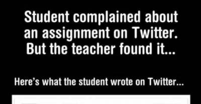 This Teacher Definitely Had the Last Word