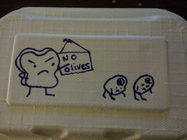 So I ordered a burrito 