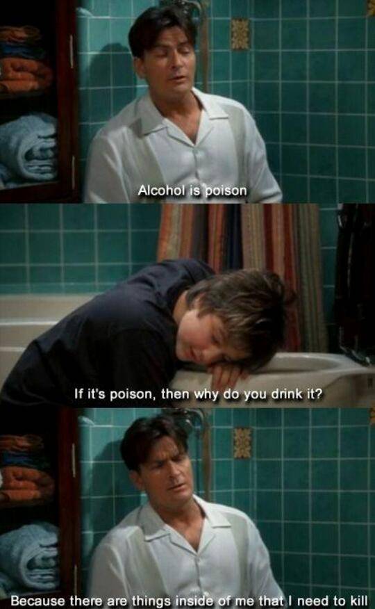 Alcohol is poison