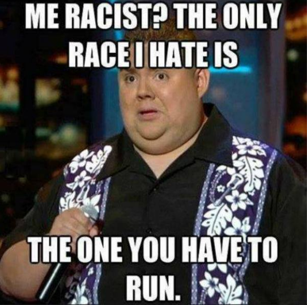 The racist person
