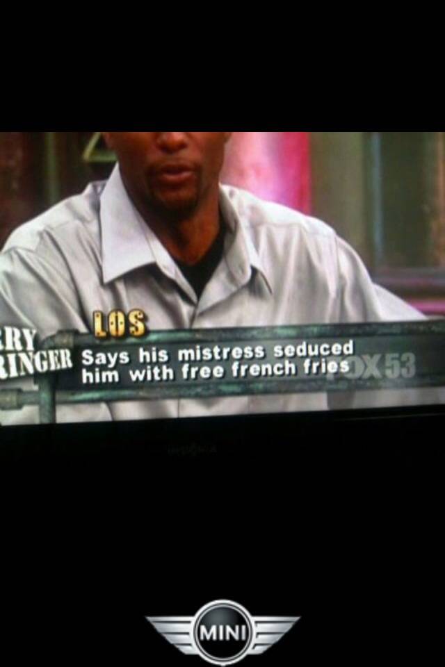 Not the worst way to get a mistress.