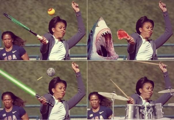 Michelle Obama - not just a pretty face