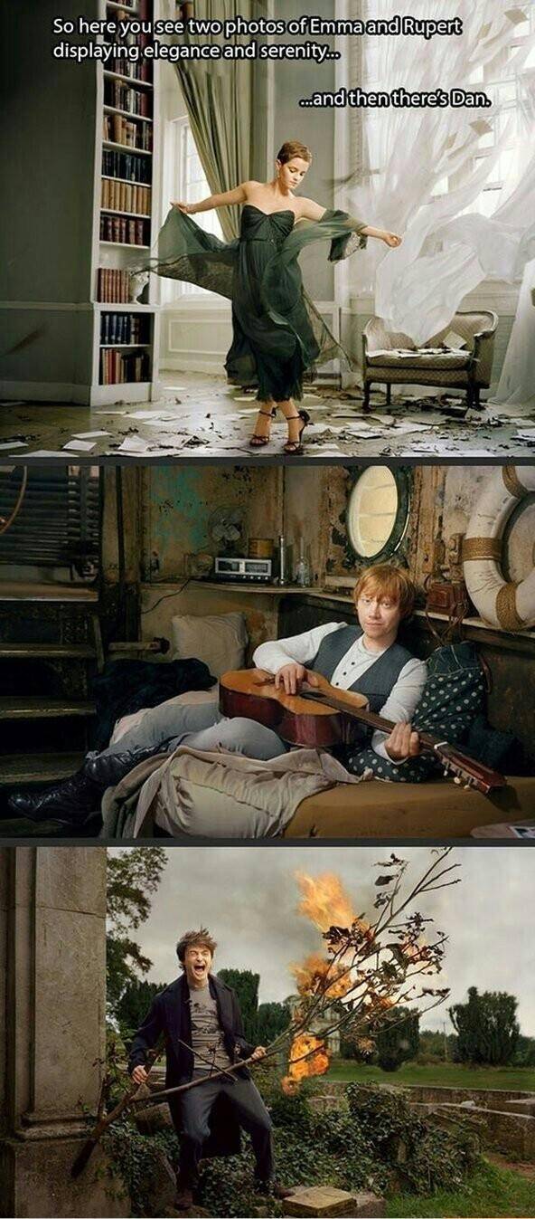 Dan is majestic as f*ck