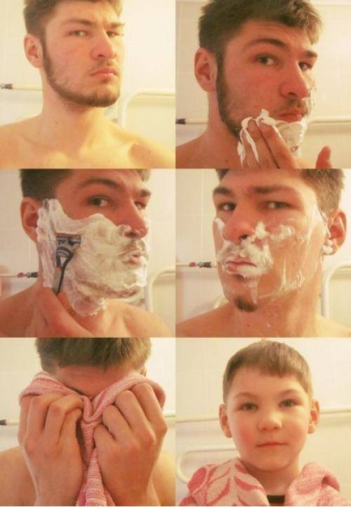 Shave your beard, they said..