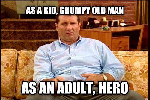 As I've gotten older, my perception of this guy has changed quite a bit.