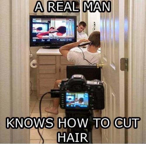 A real man..
