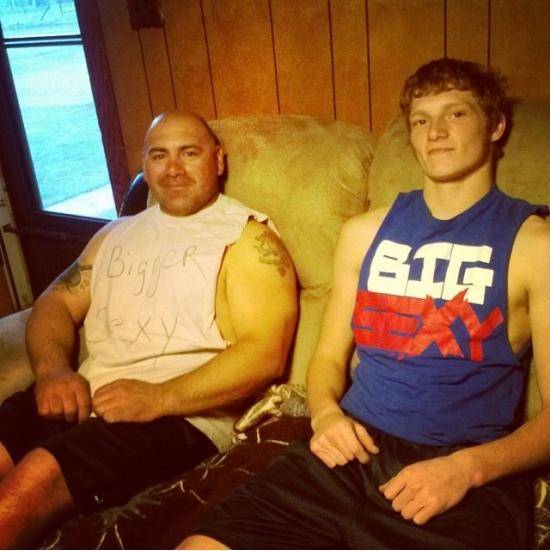 My dad felt the need to show his dominance over my sister’s boyfriend.