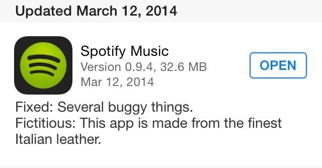 You stay classy Spotify