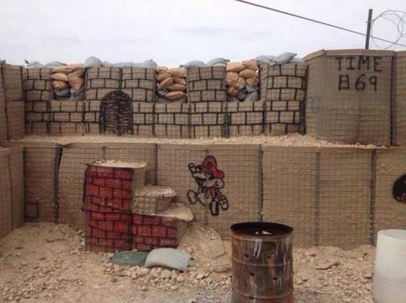 See what happens when you get bored in Afghanistan?