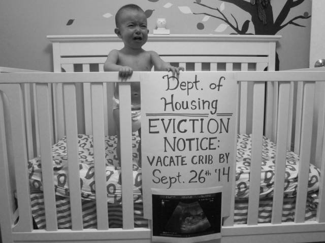 My son is getting evicted and is not happy about it.