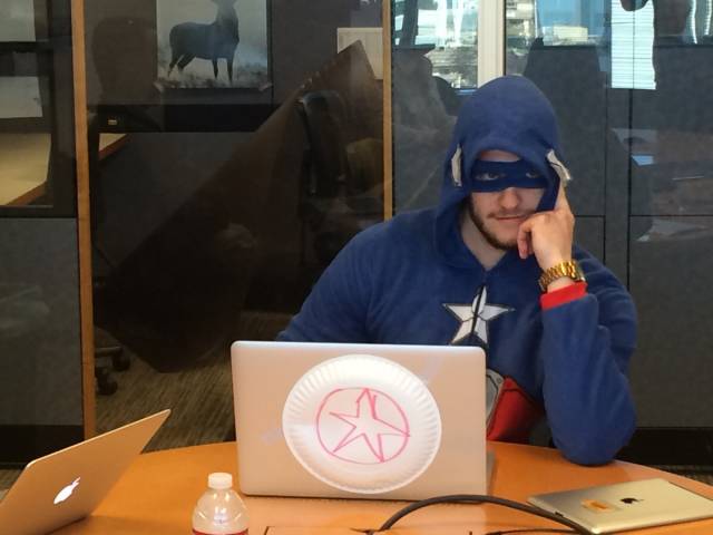 So this guy decided to wear this to work today. I'm ok with it.