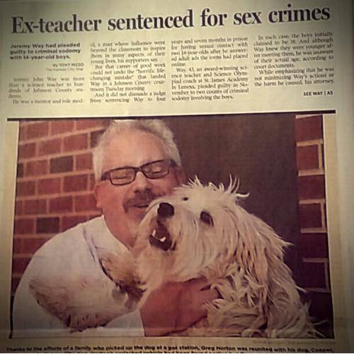 Personal Information – removed My uncle was car jacked with his dog in it. They were reunited and had a picture in the paper.