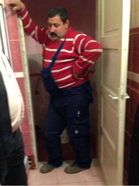 I called a plumber today..