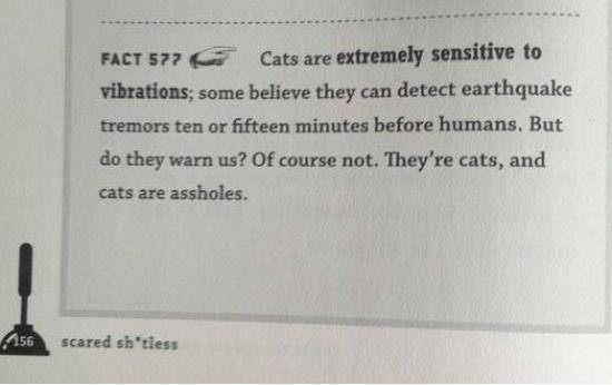 Found this in a book of random facts!