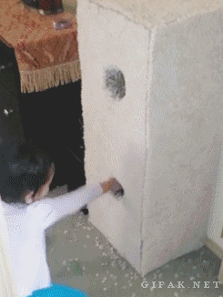 Go away! You filthy child!