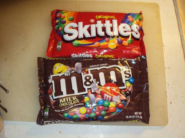 I've been leaving a bowl of m&ms out for the waitresses at my job every tuesday for two months. Next tuesday is April first.
