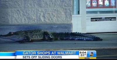 It happens only at Walmart