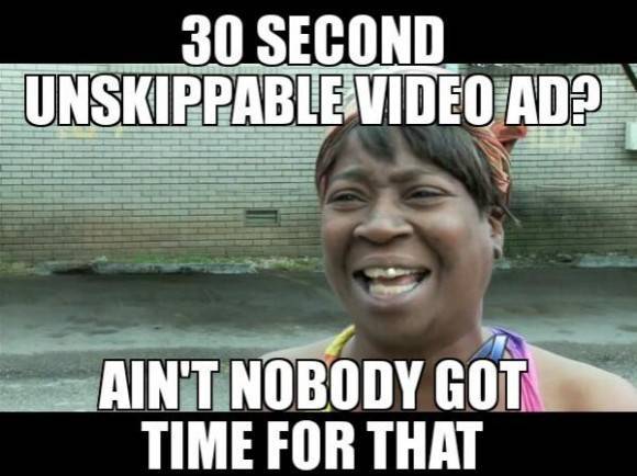 Guess I’m not watching that YouTube video