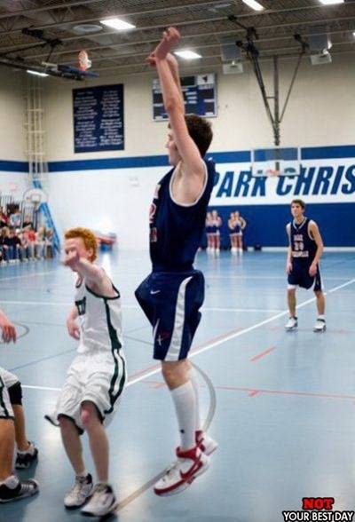 Playing some hard defense