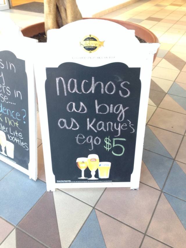 Largest Nachos on Earth.