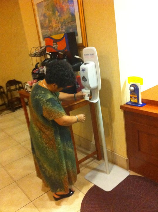 She thought it was coffee creamer