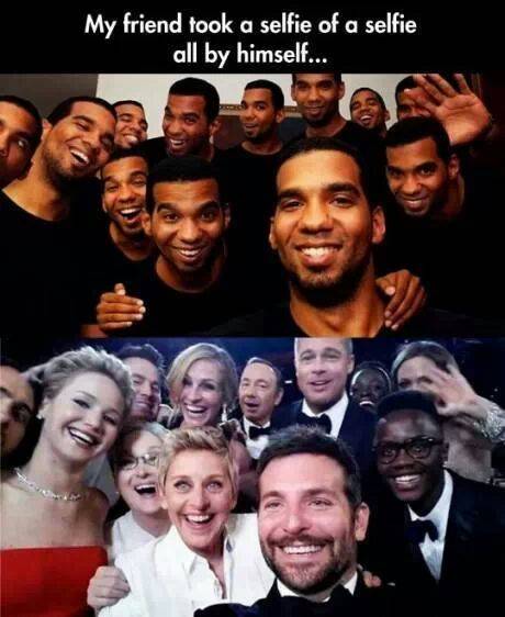Selfies reappear.