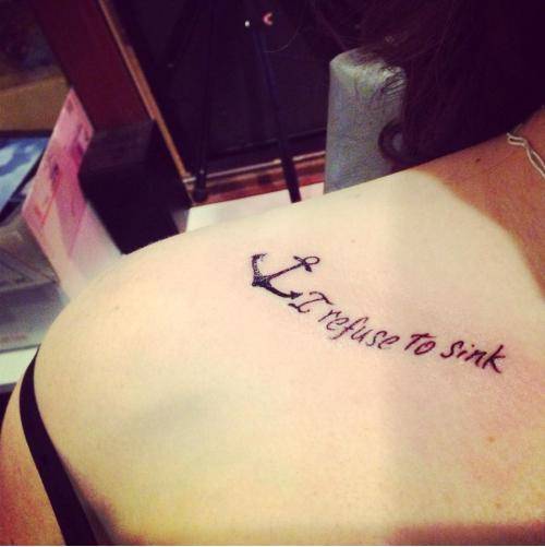 But that’s what anchors do...
