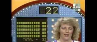 Family Feud, Woman gets 200 points by herself winning the game, so host plays a trick on second contestant.
