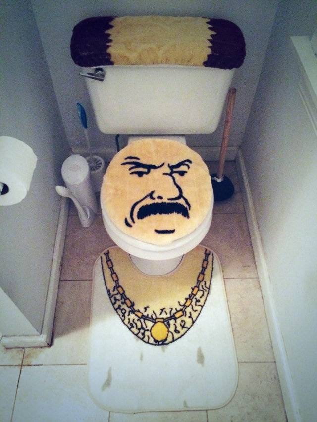 My girlfriend asked me why this was in our bathroom.