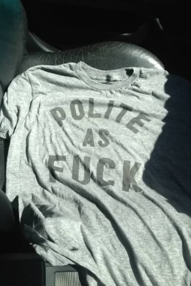 My new Tshirt.