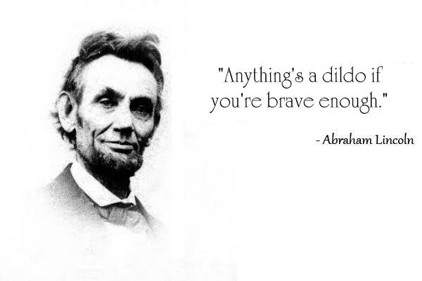 Saw this as a comment, felt it deserved a Lincoln