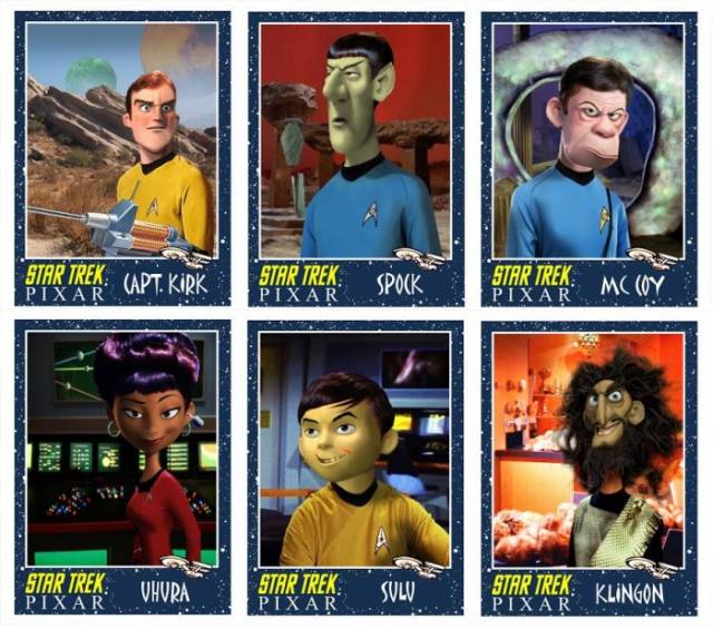 When Pixar gets ahold of the Star Trek franchise