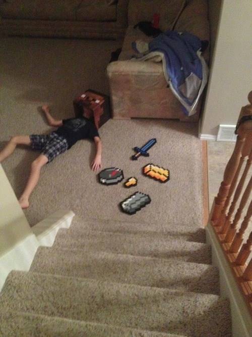 Long night down at the mine...