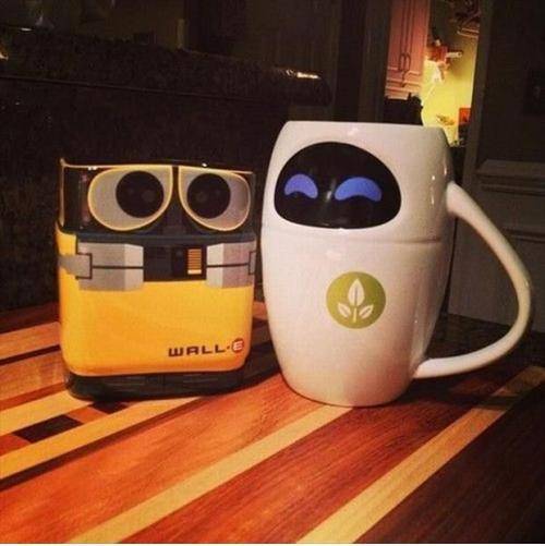 His + Her mugs awwww