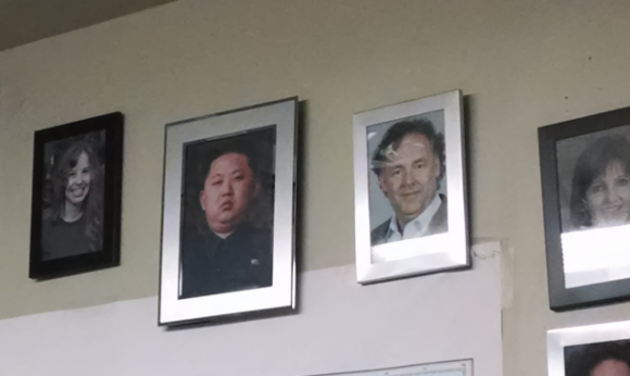 April Fools’ Day prank – Day 3: How long will Kim Jong Un remain up on the staff picture wall?