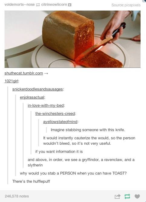 HP tumblr fandom at their finest