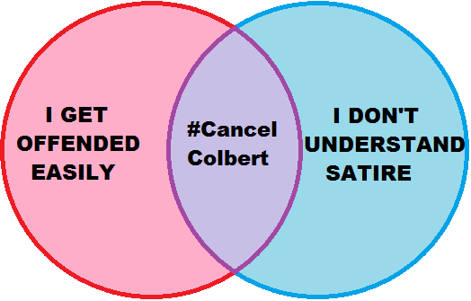 The people who supported the #CancelColbert hashtag