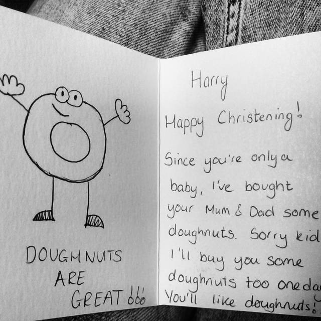 I hate giving sh*t presents and sh*t cards, so this is what I do instead.